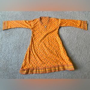 Pakistani Lawn Little Girls Dress | Size: 7/8